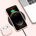 Miniatyrbild 4 av 4: iPhone 12/12 Pro Silikonskal Rvelon - Beige