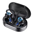 Waterproof, sporty Q25 TWS Bluetooth 5.1 earphone - Black