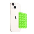 Double-sided mobile phone holder with suction cups - Green