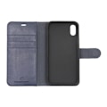 Miniatyrbild 6 av 6: iPhone X/XS Plånboksfodral Magnet Läder med Stativ - Blå