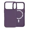 Corrugated Rock Sand Magnetic Case - iPhone 17 Pro Max Purple