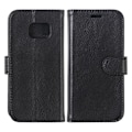 Miniatyrbild 4 av 7: Samsung S7 Edge Plånboksfodral Läder med Stativ - Svart