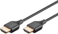 Goobay slim HDMI high speed cable with Ethernet, 4K@60Hz, 0.5m