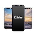 Miniatyrbild 1 av 5: iPhone 12 Mini In-Cell LCD Skärm - Svart
