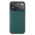 DG.MING iPhone 18 Pro Max/17 Pro Max PU-leather Case - Green