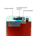 Miniatyrbild 3 av 6: iPhone 7 LCD Skärm In-Cell - Vit