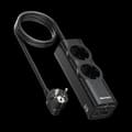 NEXTBATT 67W Fast Charging Power Strip 2-way/ 3xUSB-C/1x USB-A, 2m - Black