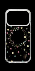 iDeal of Sweden iPhone 17 Pro Clear Case Magsafe - Petite Floral