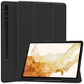 Samsung Galaxy Tab S10 Plus Case Tri-Fold Pen Compartment - Black