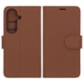 Flip Stand Leather Wallet Case For Samsung S26 Plus Brown