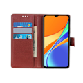 Miniatyrbild 3 av 5: Xiaomi Redmi 9C Plånboksfodral med Stativ - Brun