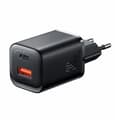 SiGN Fast Charger USB & USB-C, PD & QC 3.0, 3A, 30W - Black