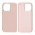 Mobilskal Silikon för iPhone 15 Pro Max - Rosa med Kameraskydd