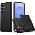AMORUS Samsung Galaxy S26 Ultra Case Card Holder - Black