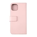 Miniatyrbild 2 av 5: iPhone 12/12 Pro Plånboksfodral Läder Rvelon - Rosa