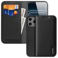 DUX DUCIS iPhone 18 Pro Max Wallet Cover Genuine Leather - Black
