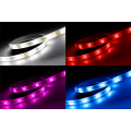 Miniatyrbild 3 av 7: Deltaco Smart Home LED-list förlängning, 1m, RGB, 2700K-6500K -