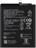 Huawei P30 Batteri Svart