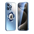 SiGN Magnetic Case iPhone 16 Pro with lens protection and logo view - Blue