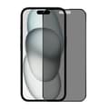 Screen Protector for iPhone 14 Pro/15/16 -Privacy Full Cover Tempered Glass RV- Bulk with frame -20 pcs