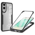 Samsung Galaxy S25 Edge Case with built-in screen protector - Black