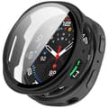 Samsung Galaxy Watch9 40mm Watch Case with Glass Screen Protector - Black