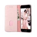 Miniatyrbild 3 av 7: iPhone 7/8/SE 2020 Plånboksfodral Läder Rvelon - Rosa
