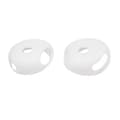 Silicone Earbuds Cover Eartips For Apple AirPods 4 White