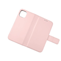 Miniatyrbild 3 av 7: iPhone 13 Pro Plånboksfodral Läder Rvelon - Rosa