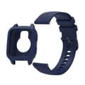 Garmin Venu Sq 2 Watch Strap with case - Dark Blue