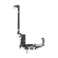Charging Connector with Flex Cable for iPhone 17 Pro Max - Silver