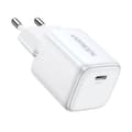 Ugreen Nexode Mini fast charger, GaN USB-C, 30W, PD - White