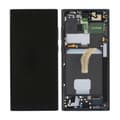 Original Samsung Galaxy S22 Ultra Skärm med LCD Display - Svart