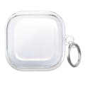 Samsung Galaxy Buds4/Buds4 Pro TPU Earphone Case Metal Hook - Transparent