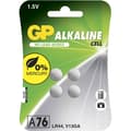 GP Ultra Plus Alkaline button cell A76/LR44 4-pack