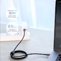 Miniatyrbild 4 av 5: Baseus Cafule USB-C till USB-C, QC 3.0, USB-C PD, 3A 2 m - Röd