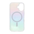 Pikkukuva 3 / 5: Shiny Color Plated Feather Magnetic Case - iPhone 16 Plus Colorful