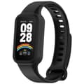 Xiaomi Smart Band 9 Active/Redmi Band 3 Silicone watch band with case - Black