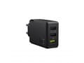 Green Cell ChargeSource 3 Wall Charger, 3xUSB-A, 30W, fast charging
