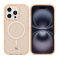 iPhone 16 Pro Rvelon Mobilskal TPU med MagSafe - Glitter Guld