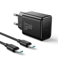 NEXTBATT 20W Fast Charger PD + 60W USB-C cable, 1m - Black