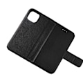Miniatyrbild 4 av 6: iPhone 13 Mini Plånboksfodral Läder Rvelon - Svart