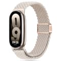 Tech-Protect NylonMag Watch Strap for Xiaomi Smart Band 8/9/NFC - Beige