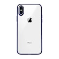 Miniatyrbild 5 av 8: Stöttåligt Mobilskal iPhone X/XS - Blå/Transparent