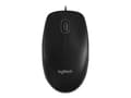 Original Logitech B100 Optisk Mus - Svart Svart