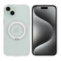 Matte case 360 ​​rotating bracket Mobile Phone Case For iPhone 15 Plus transparent