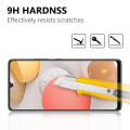 Miniatyrbild 3 av 4: Heltäckande Skärmskydd Härdat Glas för Samsung Galaxy A42