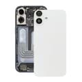 iPhone 16 Back Glass with Magnet and Camera Lens - White