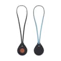 Miniatyrbillede 1 af 3: AirTag Case with PU Leather Strap - Black