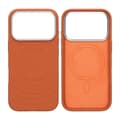 Mobilskal Silikon med Magsafe för iPhone 17 Pro Max - Orange
